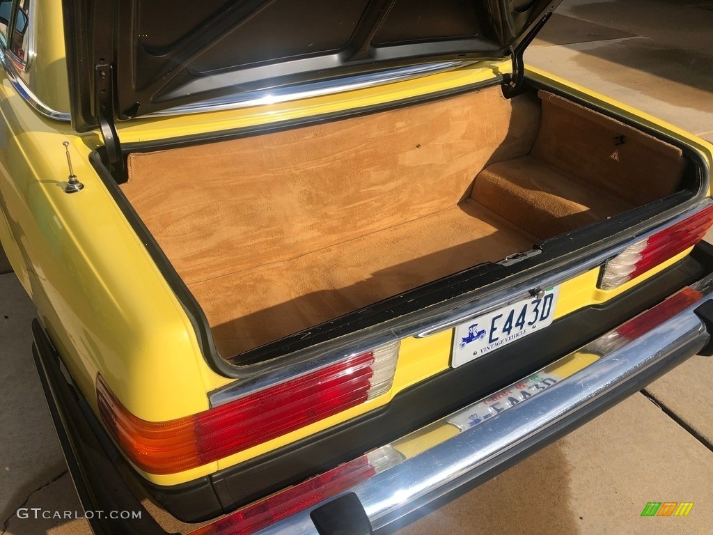 1982 SL Class 380 SL Roadster - Sun Yellow / Palomino photo #22