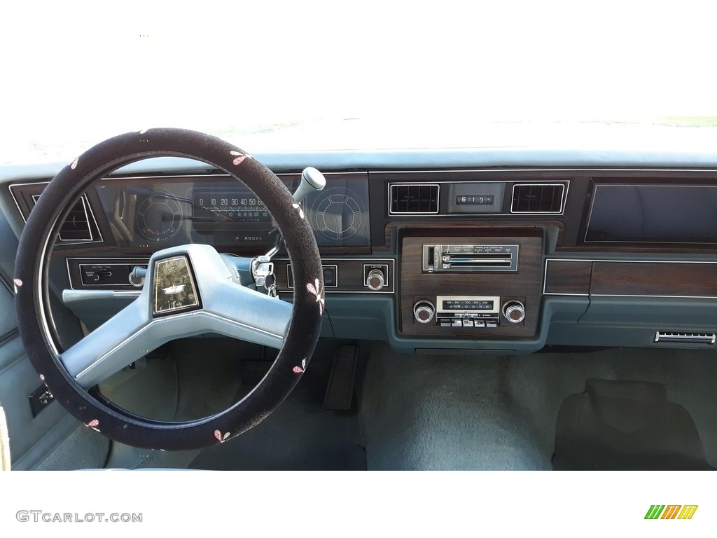 1979 Chevrolet Caprice Classic Landau Coupe Blue Dashboard Photo #138520105