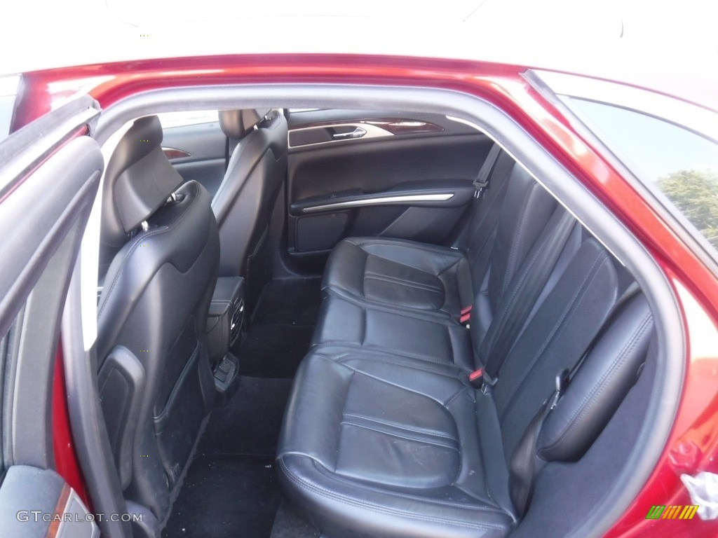 Ebony Interior 2015 Lincoln MKZ AWD Photo #138520293