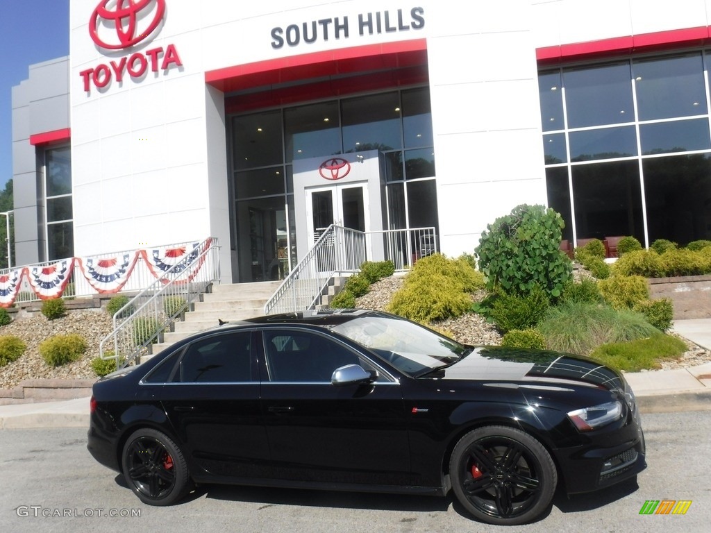 2014 S4 Premium plus 3.0 TFSI quattro - Brilliant Black / Black photo #2