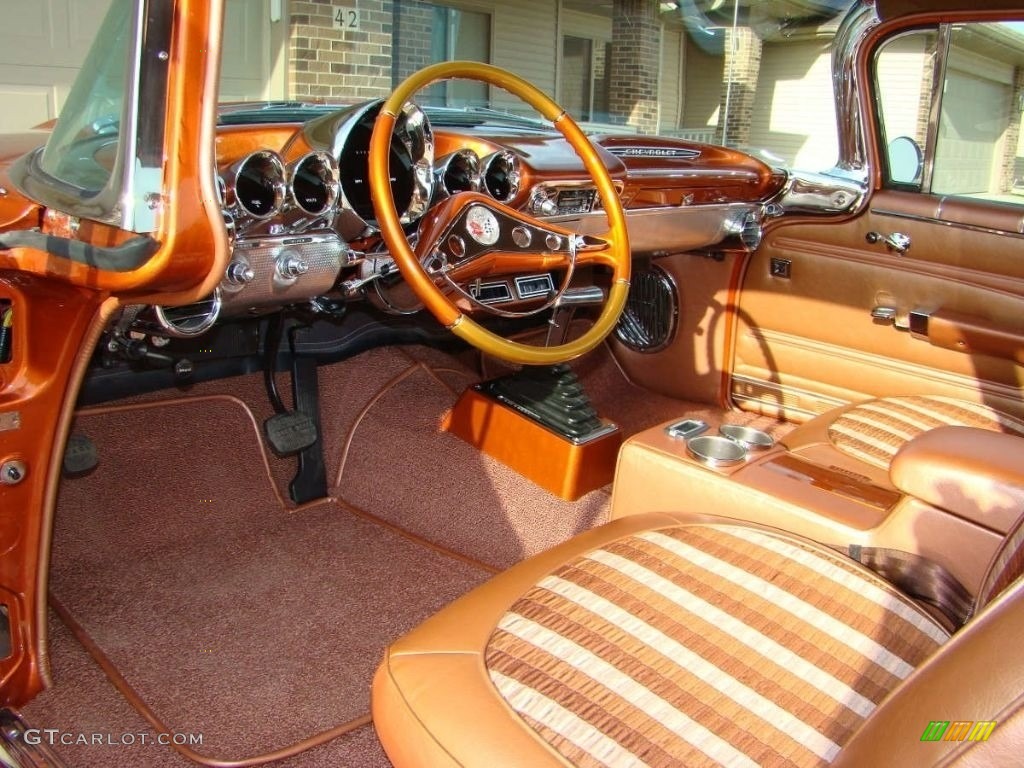 Copper/Mauve Interior 1959 Chevrolet El Camino Standard El Camino Model Photo #138520740