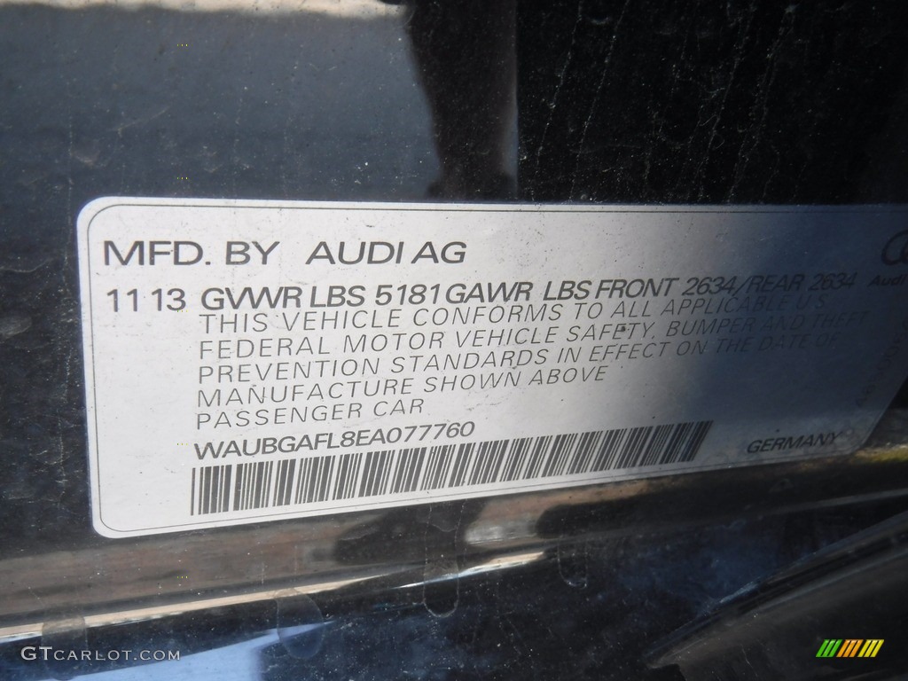 2014 S4 Premium plus 3.0 TFSI quattro - Brilliant Black / Black photo #27