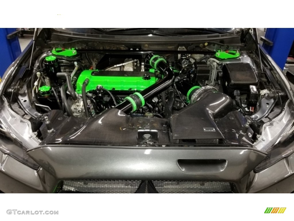 2011 Lancer Evolution MR - Graphite Gray Pearl / Black photo #9