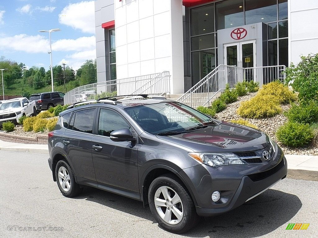 2013 RAV4 XLE AWD - Magnetic Gray Metallic / Black photo #1