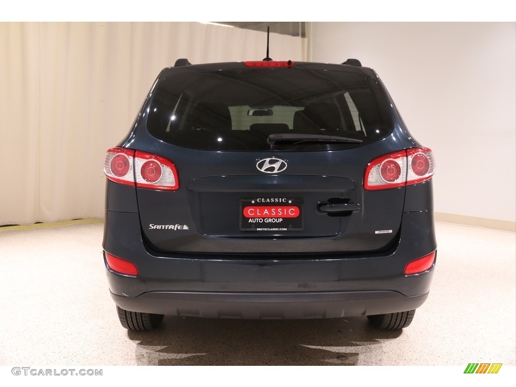 2012 Santa Fe GLS AWD - Pacific Blue Pearl / Gray photo #17