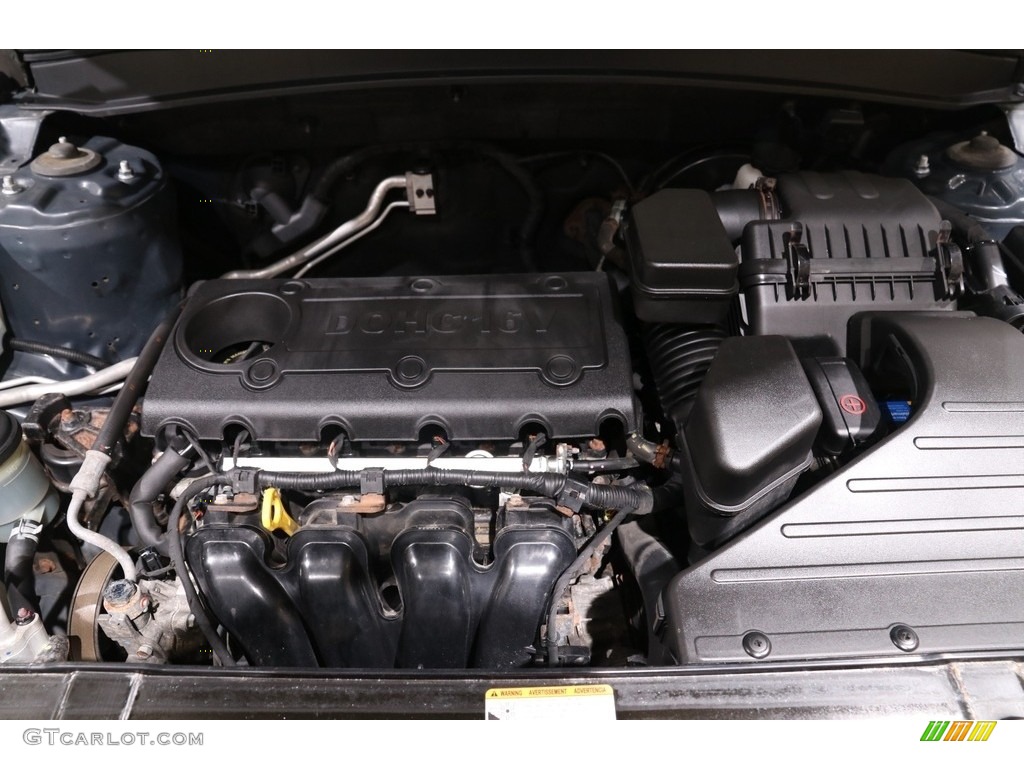 2012 Santa Fe GLS AWD - Pacific Blue Pearl / Gray photo #18