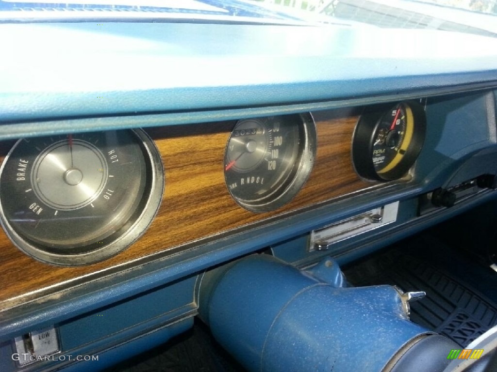 1971 442 Hardtop Coupe - Blue / Blue photo #17