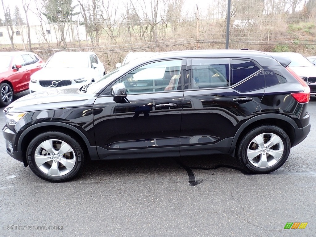 2019 XC40 T5 Momentum AWD - Black Stone / Oxide Red photo #7