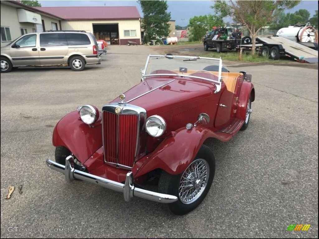 Autumn Red 1952 MG TD Roadster Exterior Photo #138524079