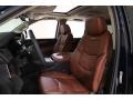 Kona Brown/Jet Black Accents Front Seat Photo for 2019 Cadillac Escalade #138524082
