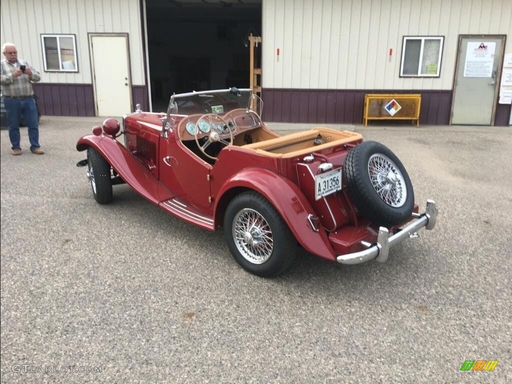 Autumn Red 1952 MG TD Roadster Exterior Photo #138524127