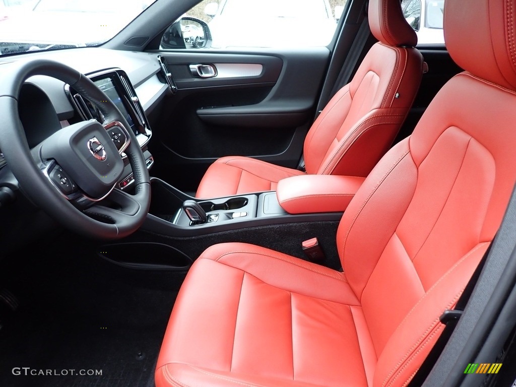 Oxide Red Interior 2019 Volvo XC40 T5 Momentum AWD Photo #138524172