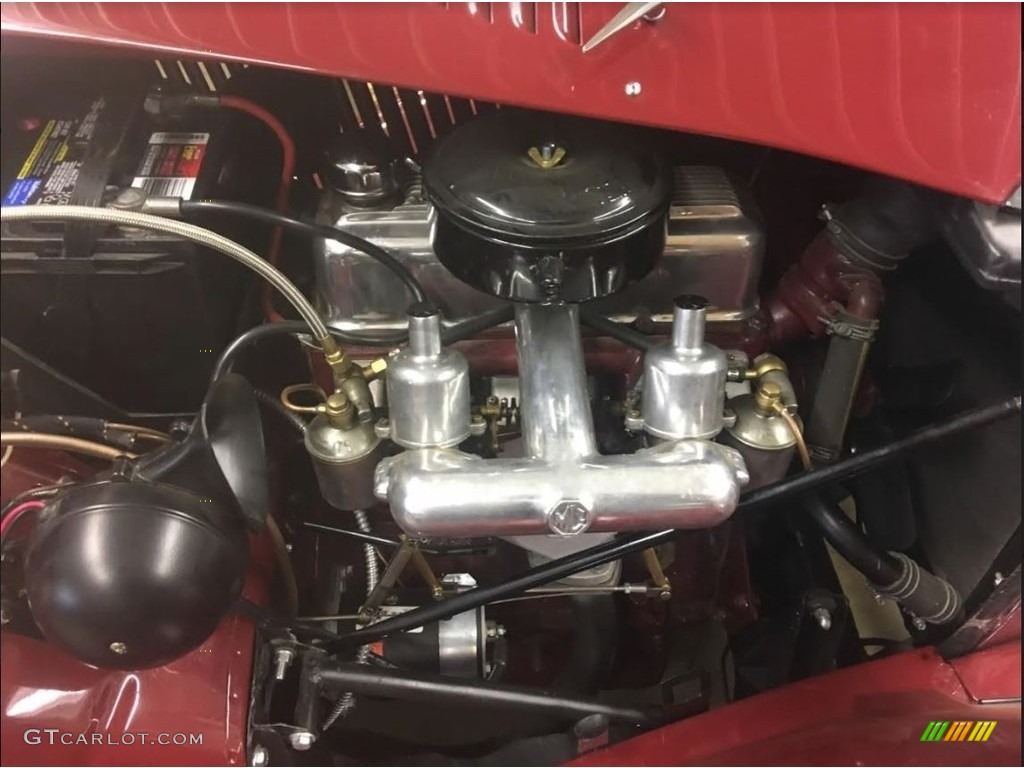 1952 MG TD Roadster Engine Photos