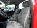 Jet Black Front Seat Photo for 2016 Chevrolet Silverado 1500 #138524358