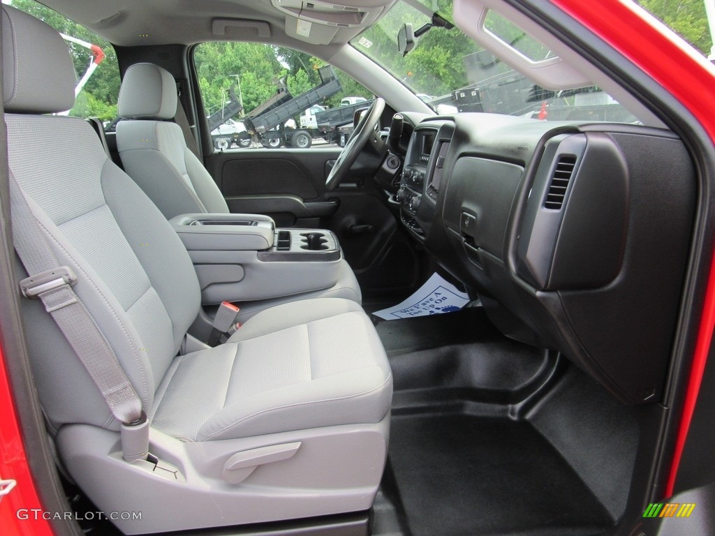 Jet Black Interior 2016 Chevrolet Silverado 1500 WT Regular Cab Photo #138524657