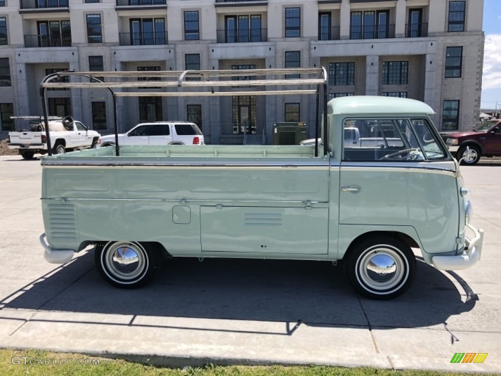 1958 Bus T2 Transporter Pick Up - Light Green / Gray photo #25