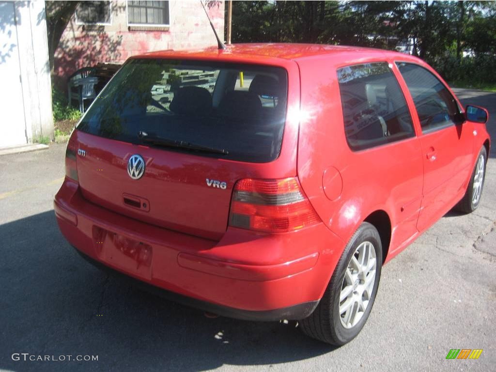 2001 GTI GLX - Flash Red / Black photo #13