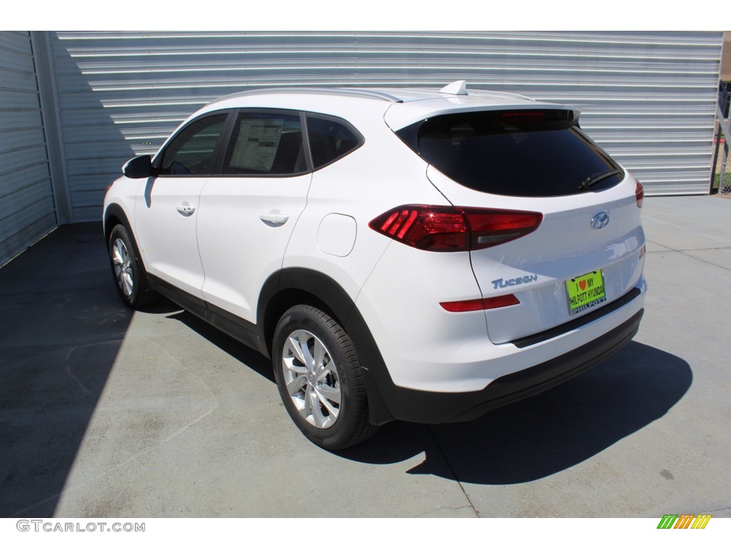 2020 Tucson Value - Cream White Pearl / Gray photo #6