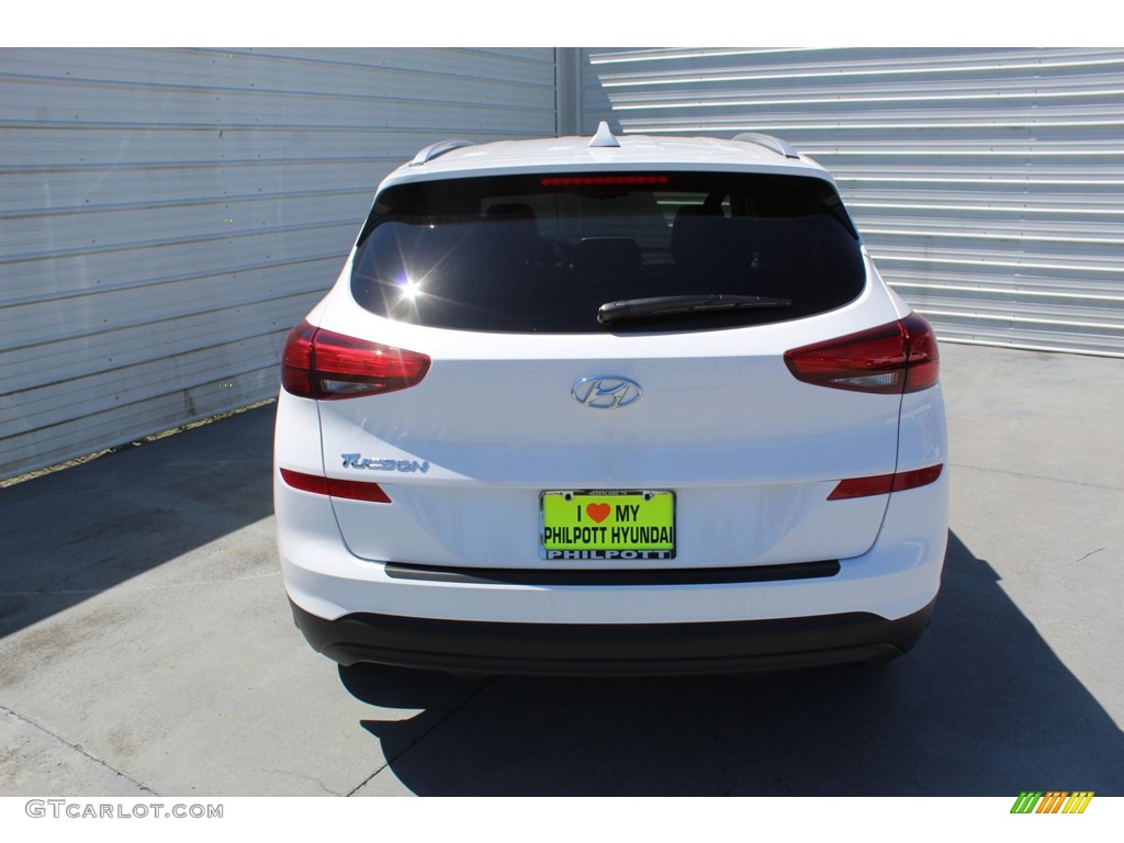 2020 Tucson Value - Cream White Pearl / Gray photo #7