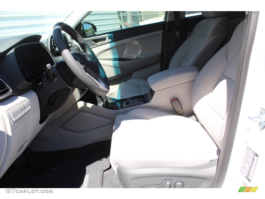2020 Tucson Value - Cream White Pearl / Gray photo #10