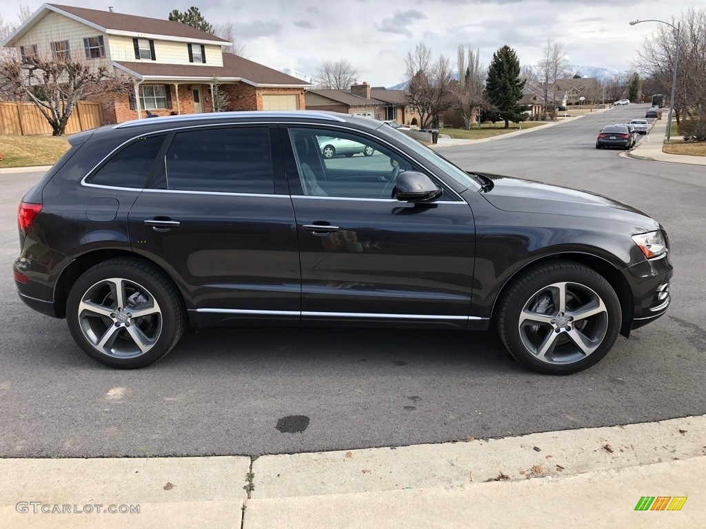 Lava Gray Pearl 2016 Audi Q5 3.0 TDI Prestige quattro Exterior Photo #138526614