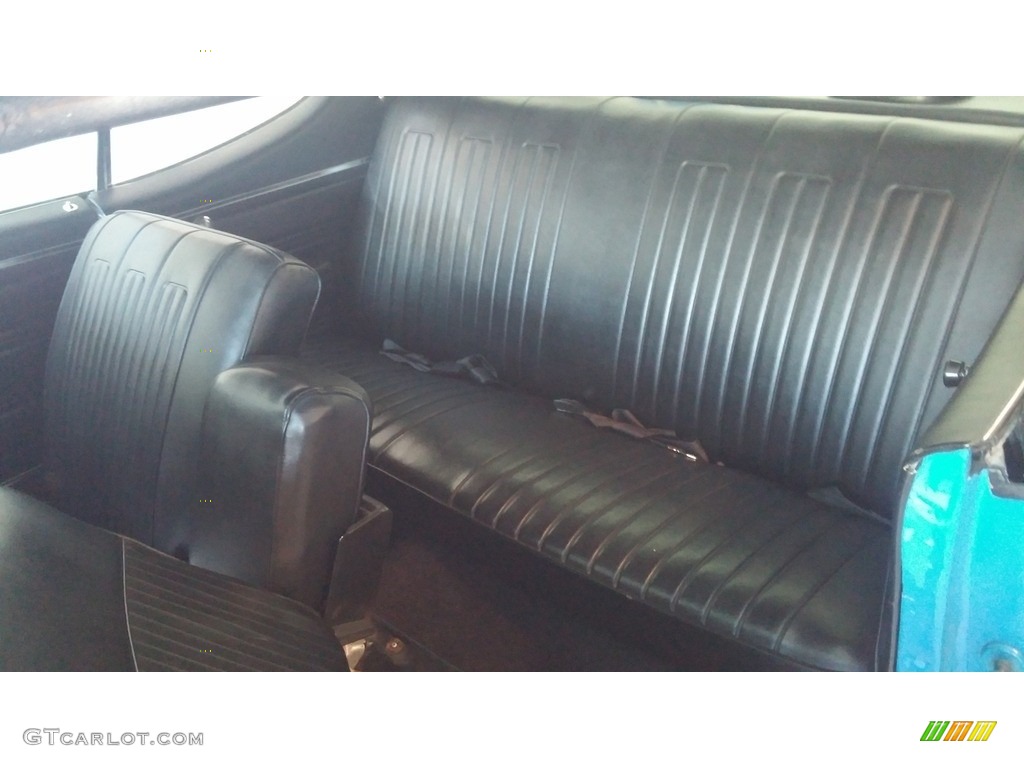 Black Interior 1968 Pontiac GTO Hardtop Coupe Photo #138527499