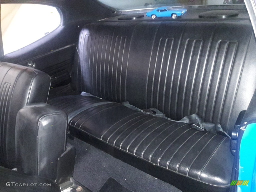 1968 Pontiac GTO Hardtop Coupe Rear Seat Photos