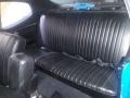 1968 Pontiac GTO Black Interior Rear Seat Photo