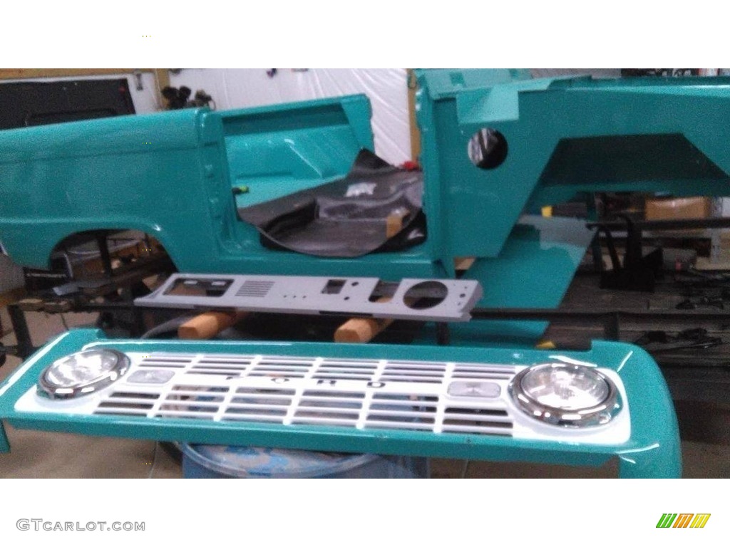 1966 Bronco Roadster - Caribbean Turquoise / Grey photo #22