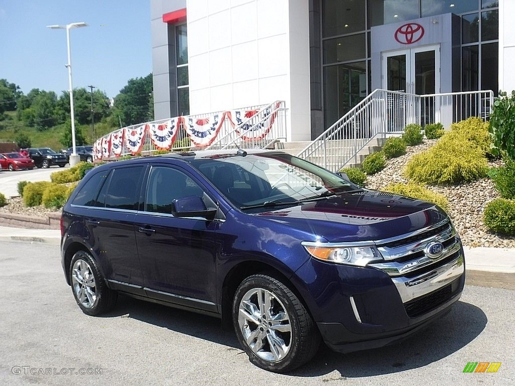 2011 Edge Limited AWD - Kona Blue Metallic / Charcoal Black photo #1