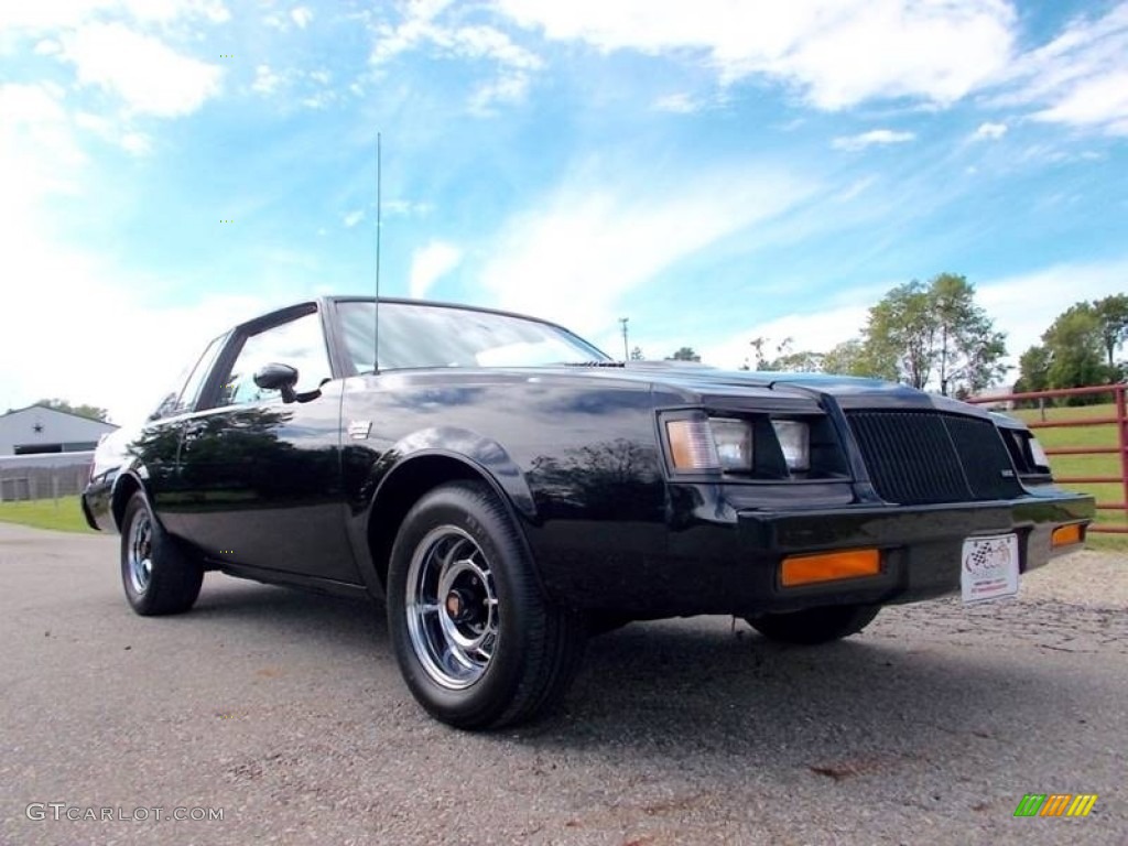 1987 Regal Grand National - Black / Black/Gray photo #2