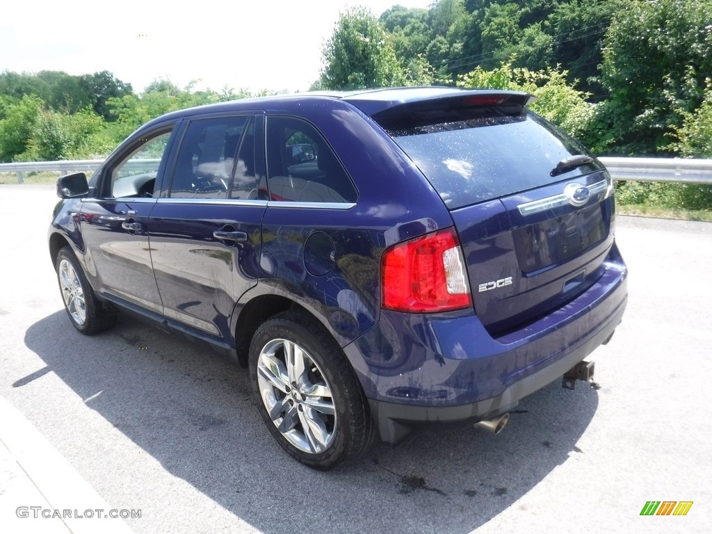 2011 Edge Limited AWD - Kona Blue Metallic / Charcoal Black photo #8