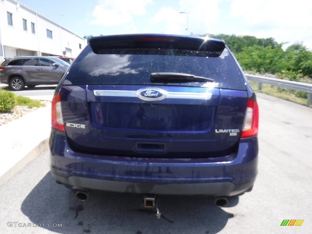 2011 Edge Limited AWD - Kona Blue Metallic / Charcoal Black photo #9