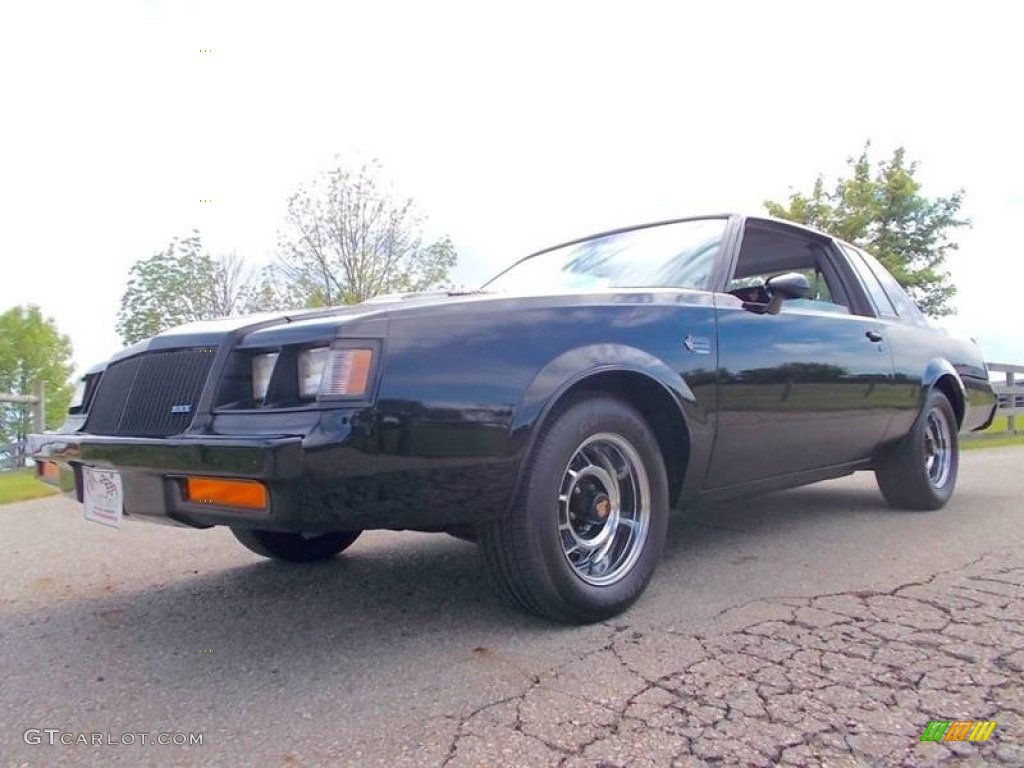 1987 Regal Grand National - Black / Black/Gray photo #5