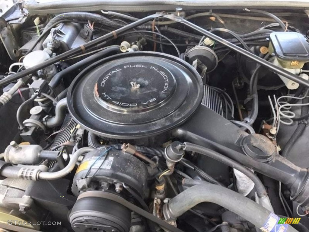 1985 Cadillac Eldorado Biarritz Convertible 4.1 Liter OHV 16-Valve HT 4100 V8 Engine Photo #138528308