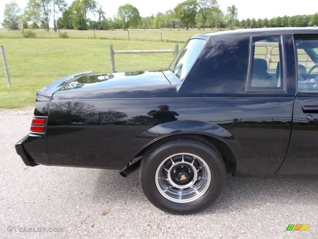 1987 Regal Grand National - Black / Black/Gray photo #21