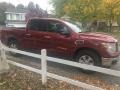 Cayenne Red 2017 Nissan Titan SV Crew Cab 4x4 Exterior