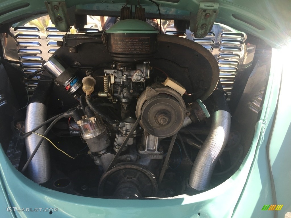 1963 Volkswagen Beetle Coupe 1200 cc Air-Cooled Flat 4 Cylinder Engine Photo #138529217