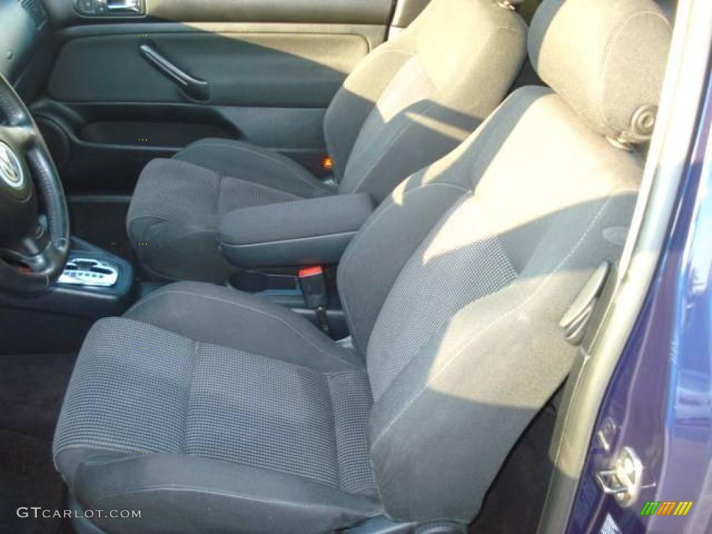 2005 GTI 1.8T - Indigo Blue Metallic / Black/Grey photo #8