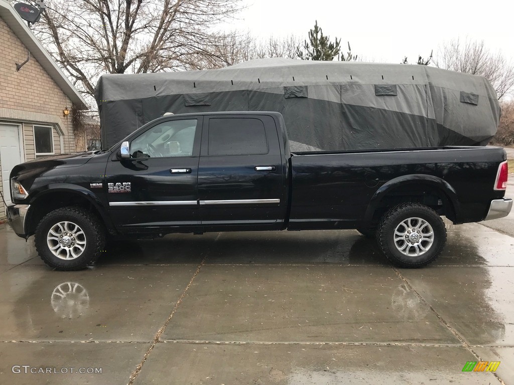 Black 2013 Ram 3500 Laramie Crew Cab 4x4 Exterior Photo #138529578