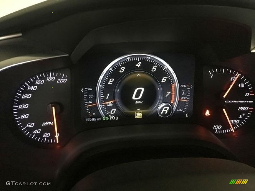 2016 Chevrolet Corvette Stingray Coupe Gauges Photo #138529914