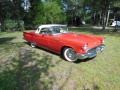 1957 Flames Red Ford Thunderbird  #138489697