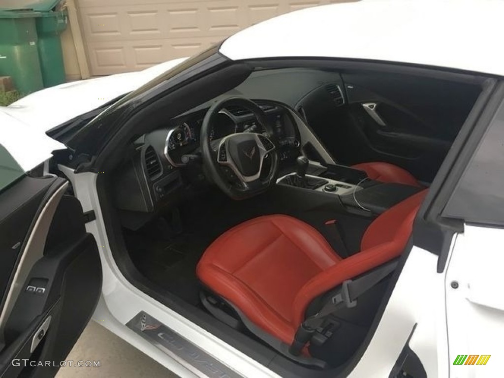 2016 Chevrolet Corvette Stingray Coupe Front Seat Photo #138529935