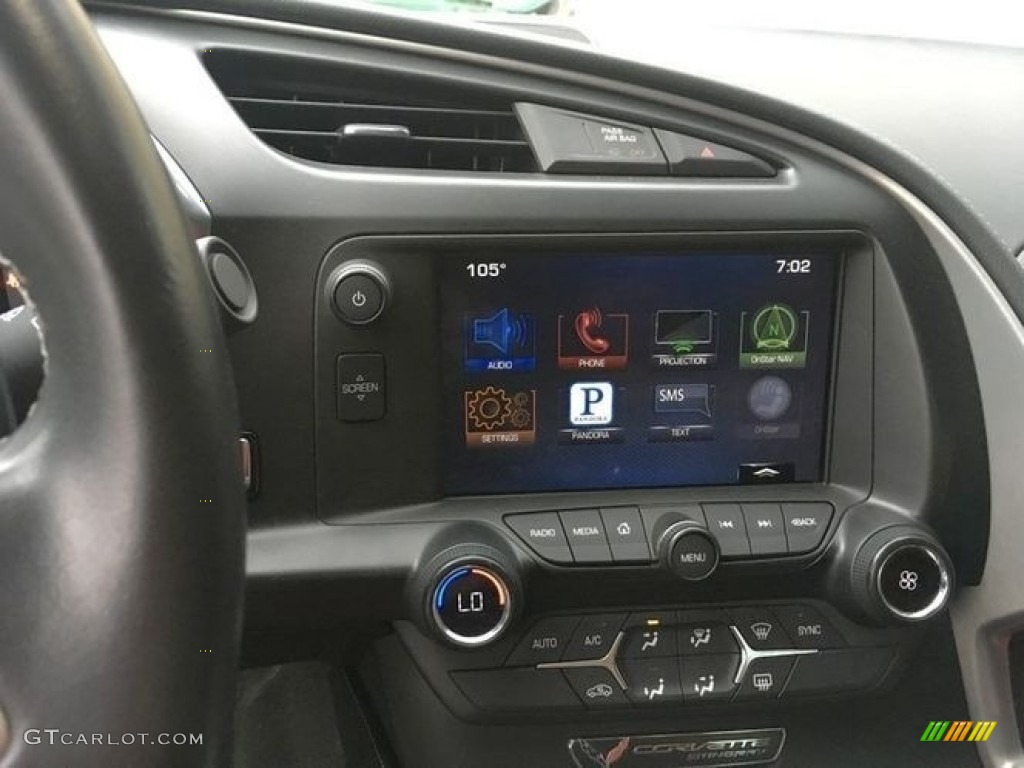 2016 Corvette Stingray Coupe - Arctic White / Adrenaline Red photo #5