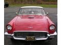 1957 Flames Red Ford Thunderbird   photo #3