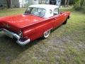 1957 Flames Red Ford Thunderbird   photo #8