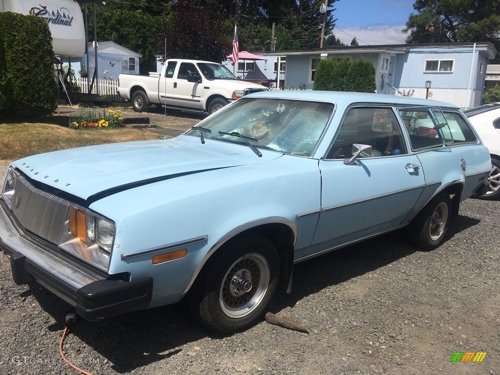 1979 Bobcat Station Wagon - Light Medium Blue / Light Wedgewood Blue photo #1