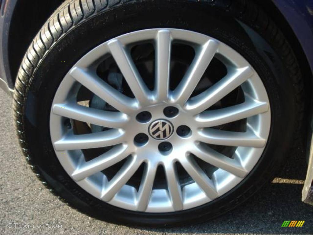 2005 GTI 1.8T - Indigo Blue Metallic / Black/Grey photo #17