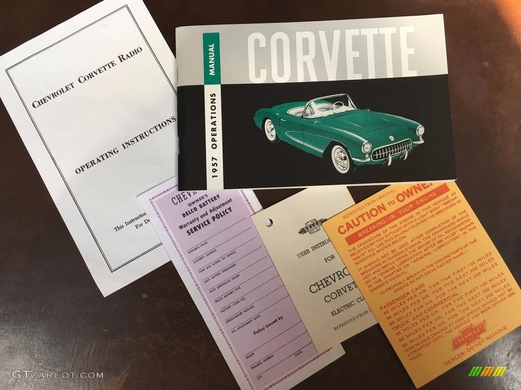 1957 Corvette  - Cascade Green / Shoreline Beige photo #34