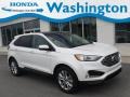 White Platinum - Edge Titanium AWD Photo No. 1